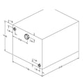 Moeller Marine 20 Gallon Water Tank, Polyethylene, Model 040220