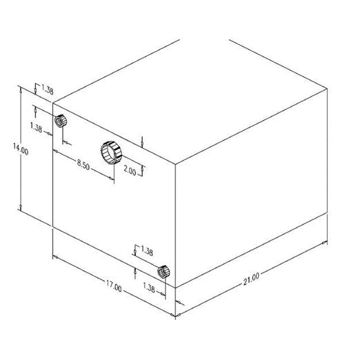 Moeller Marine 20 Gallon Water Tank, Polyethylene, Model 040220
