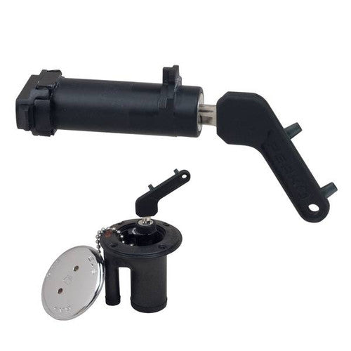 Perko Fuel System Locking Cap 0525DP0BLK for 1-1/2 Inch Non-Vented Fuel Fills