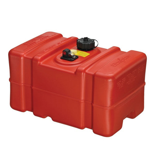 Scepter 12 Gallon Tall Profile Rectangular Portable Fuel Tank, Model 08668