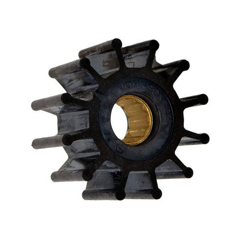 Johnson Pump 09-1027B-10 F5 MC97 Impeller Kit 2.25 Inch Long, Replaces Jabsco 1210-0001, for Volvo Penta 4.3/5.0/5.7