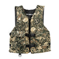 Airhead Sportsman Life Jacket Vest, Youth-Adult, Type III USCG Approved, Camo, Adult Universal