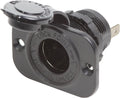Blue Sea Systems 1011 12V Dash Socket, Black