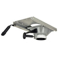 Springfield Marine 2-7/8 Inch TRAC-Lock III Seat Slide and Swivel, Black Aluminum