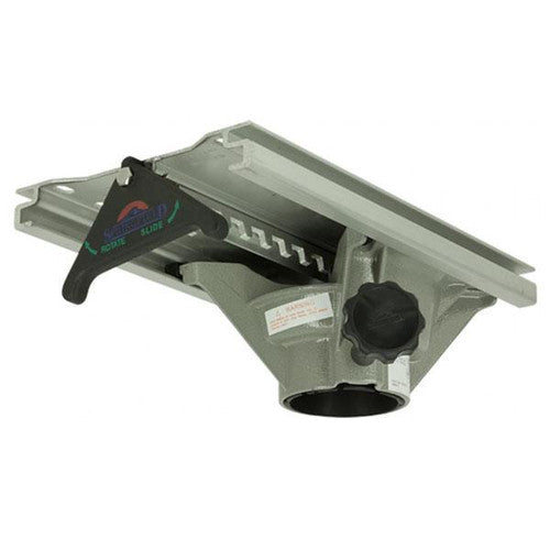 Springfield 1100930-A1 Camlock Slide and Swivel Seat Mount with Telescoping Handle, Fits 2-7/8 Inch Locking Pedestals
