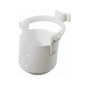 Attwood Gimbal Mounted Drink Holder 11631-4, White Molded Plastic, Self-Draining