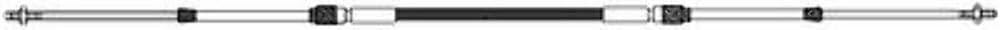 Uflex C8X14 Universal 3300 C8 Engine Control Cable, 14 Foot, 3.4 Inch Stroke