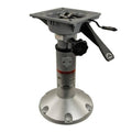 Springfield Marine Mainstay Air-Powered Adjustable Pedestal 1250100-L1, 2-3/8" Post, 14"-20", Locking Swivel