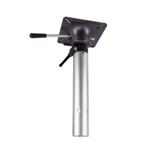 Springfield Marine Power-Rise Air Ride Pedestal, Plug-In Keyed Base, 14-1/4 to 21 Inches