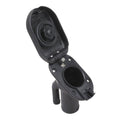 Perko 1318DPGBLK Vented Gas Deck Fill, 35 Degree Angled Neck, Black, 1.5 Inch Hose
