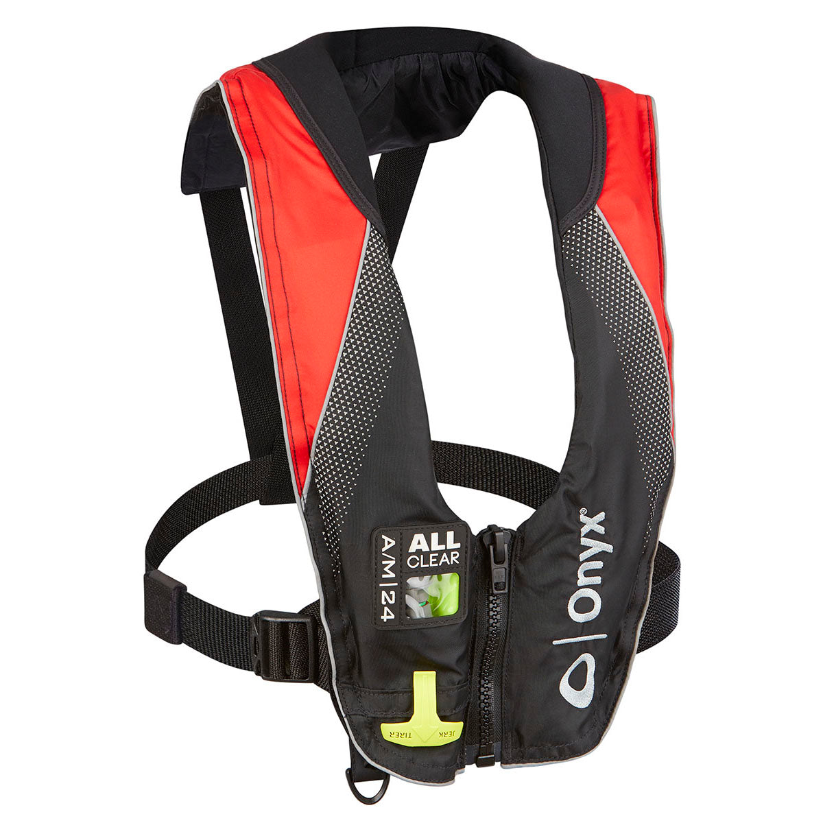 Onyx A/M-24 All Clear Automatic/Manual Inflatable Life Jacket - Adult Universal Fit 30-65 Inch Chest