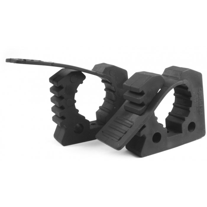 Davis Instruments 540 Quick Fist Rubber Clamp, Holds 7/8 to 2-3/4 Inch Diameter, Pack of 2
