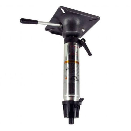 Springfield 1601002-L Locking Power Rise Sit Down Pedestal, 13-1/2 to 20 Inch Adjustable, 2-3/8 Inch Taper-Lock Post