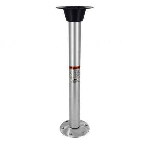 Springfield 1662127 Bolt-Lock Pedestal Package, 27 Inch Boat Table Pedestal with 2-3/8 Inch Post