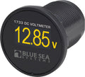 Blue Sea Systems 1733 Mini Analog DC Voltmeter, 8-16V DC, 1 Channel