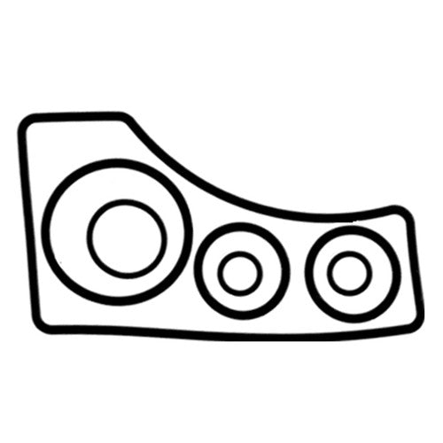 Sierra 18-2615 Outdrive Gasket Set, Replaces Mercury Marine 16755A1, Fits All Bravo