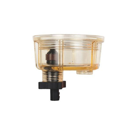 Sierra 18-7987 AquaVue Mini Fuel Filter Drain Bowl, Racor Mini-10 Style, Replaces Racor RK10222
