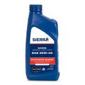 Sierra 25W-40 FC-W Cat Synthetic Blend 4-Stroke Marine Engine Oil, Quart, Cross-Reference Mercury 92-8M0078629