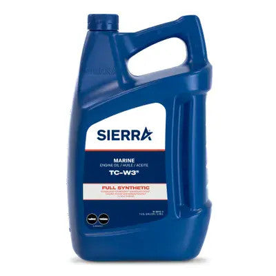 Sierra Full Synthetic TC-W3 2-Stroke Outboard Oil, 1 Gallon, BRP E-Tec XD-100 Equivalent (OE 764357) - 18-9540-3