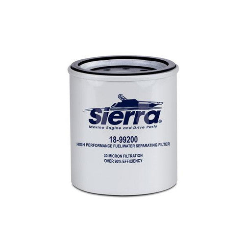 Sierra 18-99200 Canister FWS Filter, 30 Micron Spin-On Fuel Water Separator