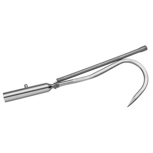 Shurhold Stainless Steel Fishing Gaff Hook 1804, 4 Inch, SHUR-LOK Handle Compatible