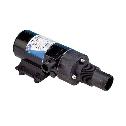 Jabsco 18590-2092 Run Dry Macerator Waste Pump, 12V, Self-Priming to 5 Feet