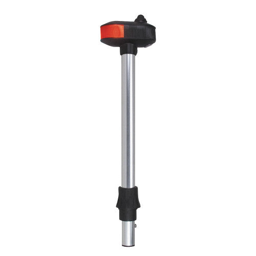 Perko 1421DP2CHR Removable Bi-Color Pole and Utility Light, 12 Inch, Black