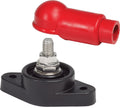 Blue Sea Systems 2003 PowerPost High Amperage Cable Connector, 3/8 Inch Stud, 48 Volt DC