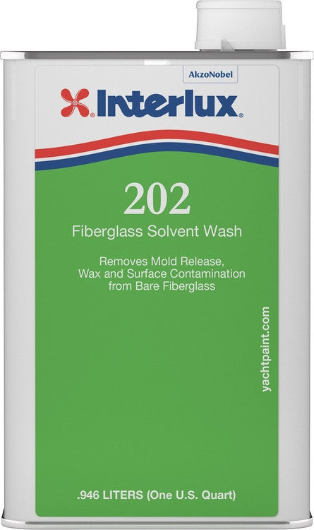 Interlux 5608447 Fiberglass Solvent Wash - Marine Surface Prep Cleaner Before Coating