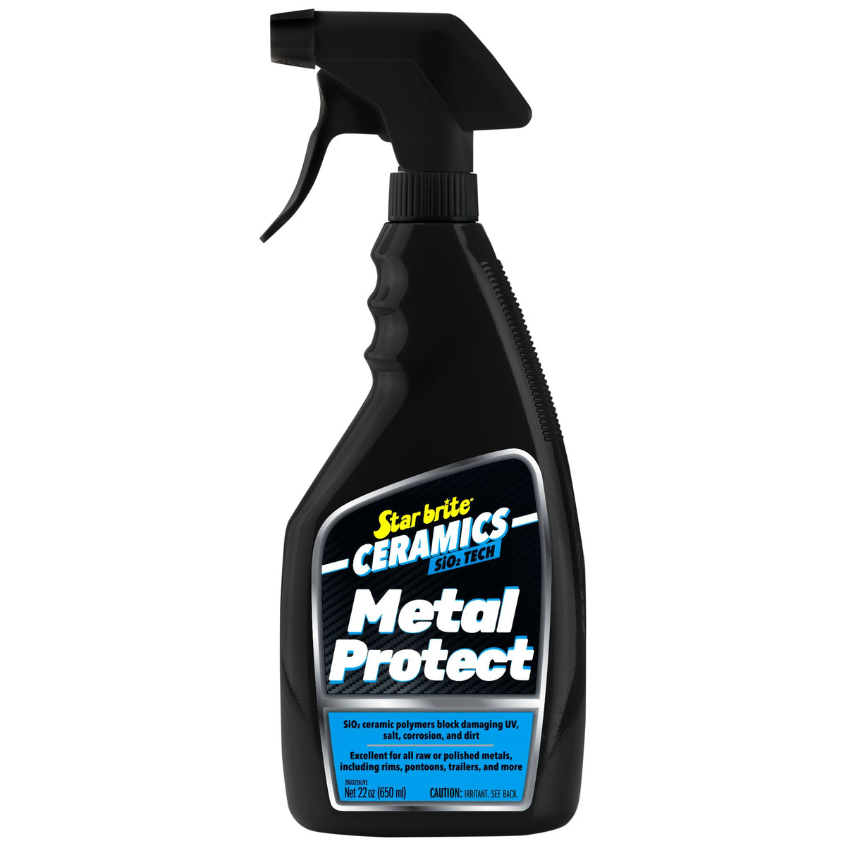 Star brite Ceramics Metal Protect Ceramic Polymer Corrosion Protectant, 22 oz Spray for Pontoons, Trailers, Towers