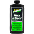 Star brite Ceramics Wax & Seal - SiO2 Ceramic Boat Wax for Fiberglass, Gelcoat and Painted Surfaces, 16 oz