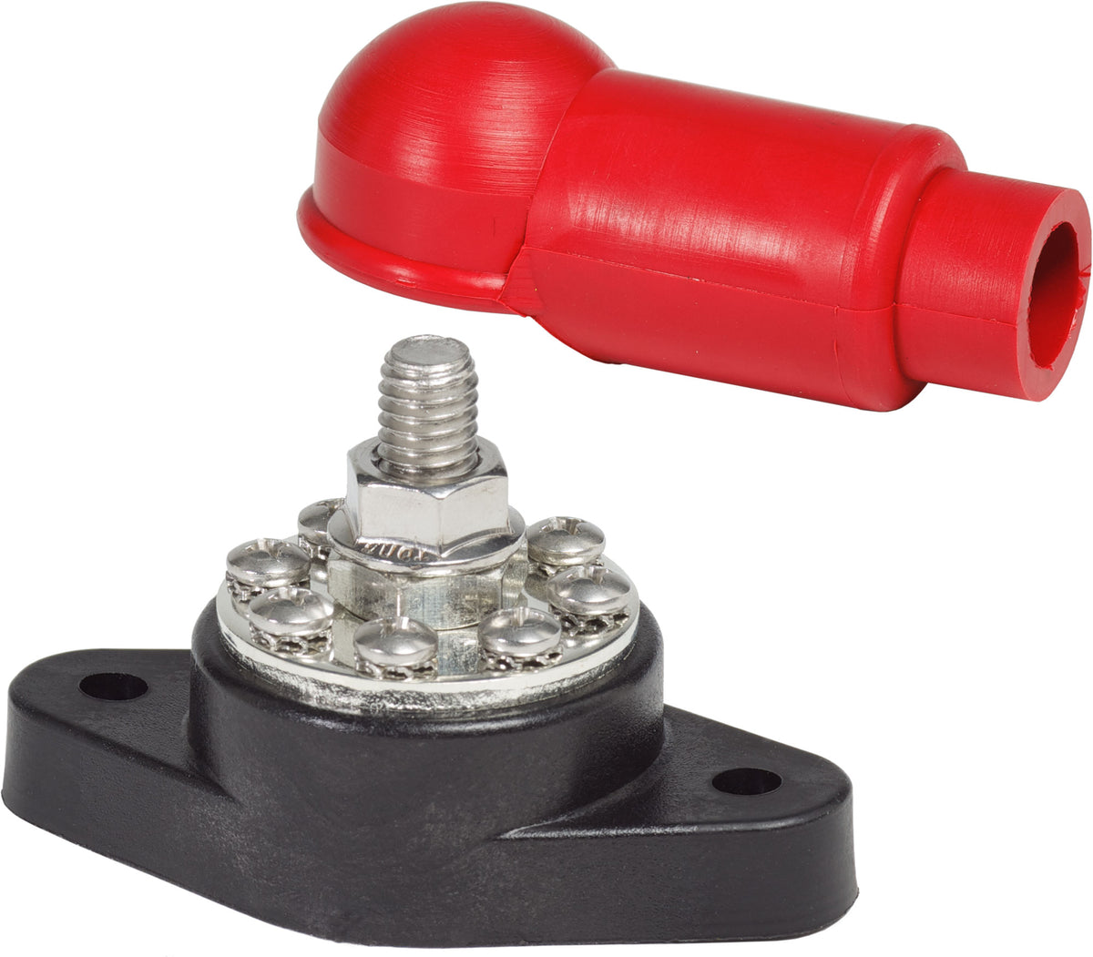 Blue Sea Systems 2103 Dual PowerPost Cable Connector, 3/8-16 x 3/4 Inch Stud, 150 Amp