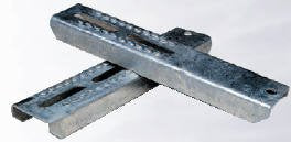 Tie Down Engineering Swivel Bolster Brackets, Hot-Dip Galvanized, Pair - Available in 10" and 12"