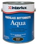 Interlux Fiberglass Bottomkote Aqua Water-Based Antifouling Bottom Paint - Black, Gallon