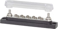 Blue Sea Systems 2300 Common BusBar, 150A, 10-Gang Screw Terminal with Insulating Cover