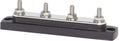 Blue Sea Systems 2303 Common BusBar, 150 Amp, 4 Stud 1/4-20, No Cover
