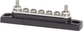 Blue Sea Systems 2304 Mini BusBar, 100 Amp, 5-Terminal Power Distribution Block, No Cover, Black