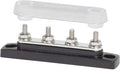 Blue Sea Systems 2315 MiniBus 100 Amp Common BusBar with Cover, 4 x #10-32 Studs