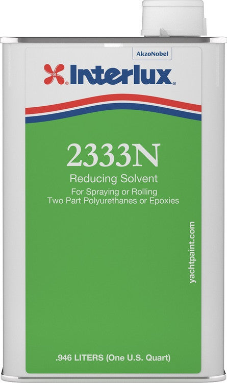 Interlux 5608459 Reducing Solvent for Brushing, Quart - Marine Coating Thinner