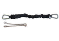 Davis Instruments DockShockle Dock Line Snubber, Black, 12 Inch, for Boats up to 40 Feet