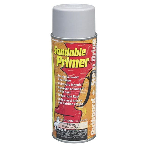 Moeller Sandable Primer, Platinum Grey, Marine Primer