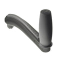 Lewmar One Touch Winch Handle, 8 Inch Aluminum Locking Sailboat Winch Handle, 29141401BK