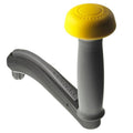 Lewmar 10 Inch Power Grip Winch Handle, One Touch Lock-in, Aluminum Alloy - 29140046