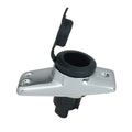 Perko 1059P00DP Chrome-Plated 2-Pin Plug-In Light Base, 16 Degree Rake, Fits 1330 and 1630 Series