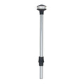 Perko 1440DP4CHR Inland Series White All-Round Pole Light, 36 Inch, 0 Degree Rake