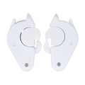Taylor Made Products Rail/Lifeline Fender Bracket, Fits 7/8 to 1 Inch Rails or 1/4 Inch Max Lifelines, Pair (Part 1097)