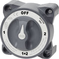 Blue Sea Systems 3002 Heavy-Duty 4-Position Battery Selector Switch, 500A Continuous