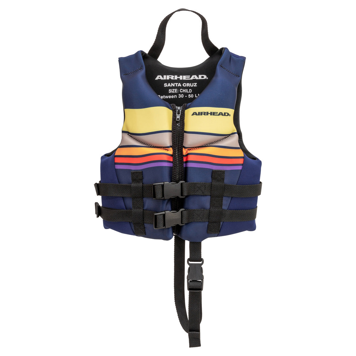Airhead Santa Cruz Neolite Kwik-Dry Life Jacket Vest, Child Size, USCG and Transport Canada Approved Level 70 PFD