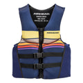 Airhead Santa Cruz Neolite Kwik-Dry Youth Life Jacket 30070-03-B-NB, USCG and Transport Canada Level 70 Approved, Blue