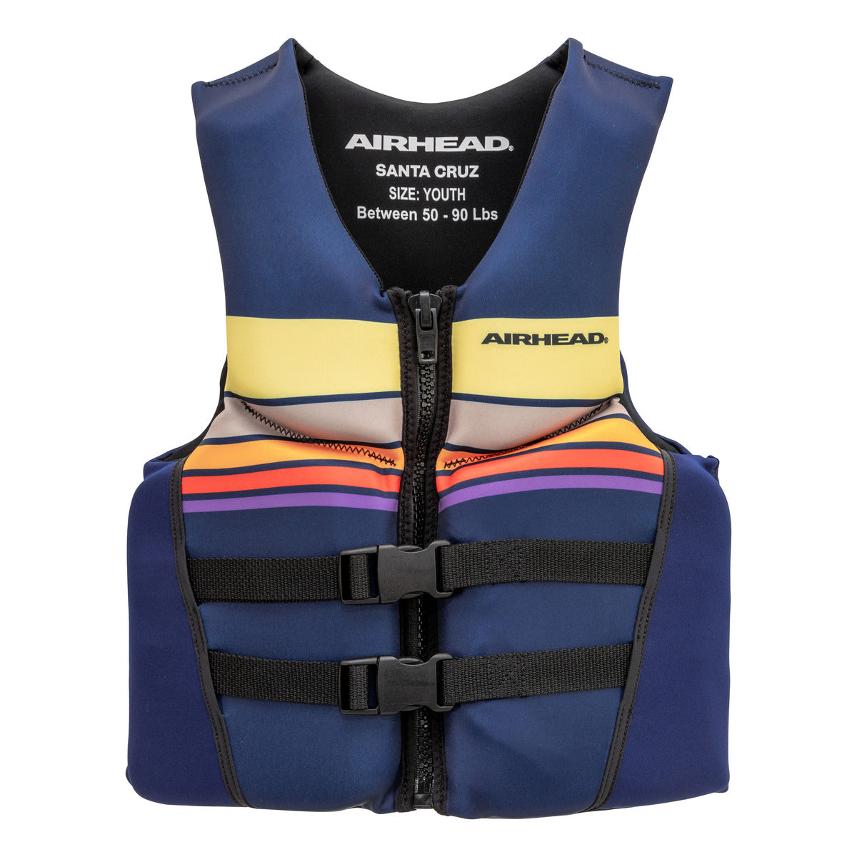 Airhead Santa Cruz Neolite Kwik-Dry Youth Life Jacket 30070-03-B-NB, USCG and Transport Canada Level 70 Approved, Blue